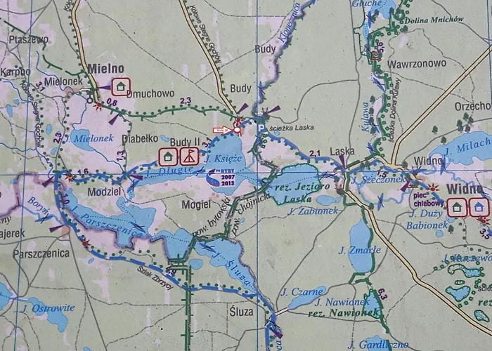 U Anusi W Borach Ferienhaus *